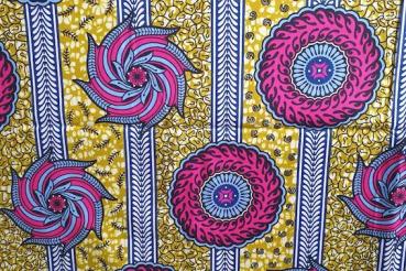 Preview: PURPLE ROLLER COASTER Waxprint Stoff